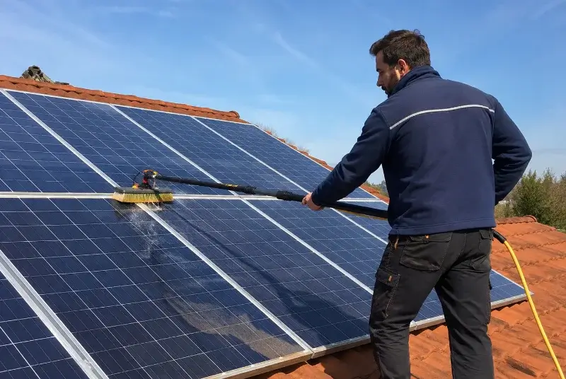 Nettoyage et entretien de panneaux solaires à Saint-Herblain